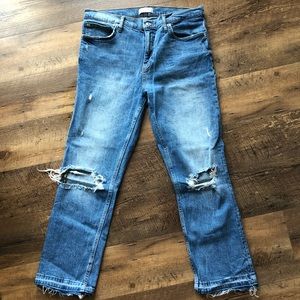 Torn Zara Denim